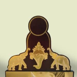 Royal Elephant MDF & Acrylic Memento – Premium Gift